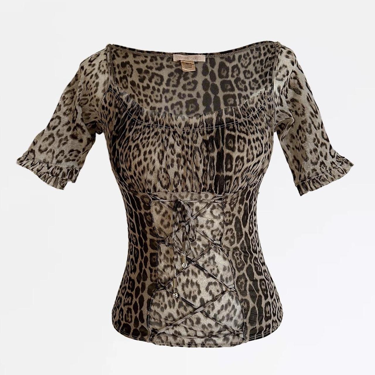 Roberto Cavalli Leoprint Shirt