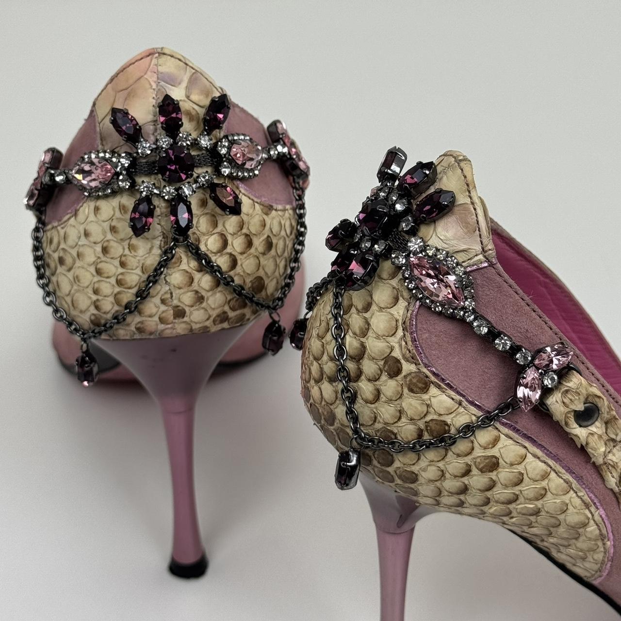 El Dantes Pink Pointed Heels