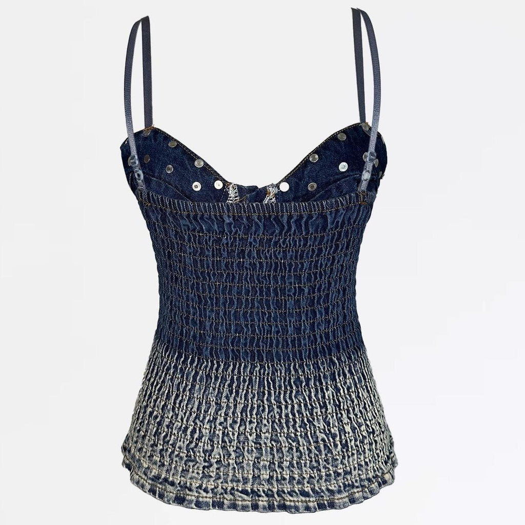 Gucci Corset Jeans Top