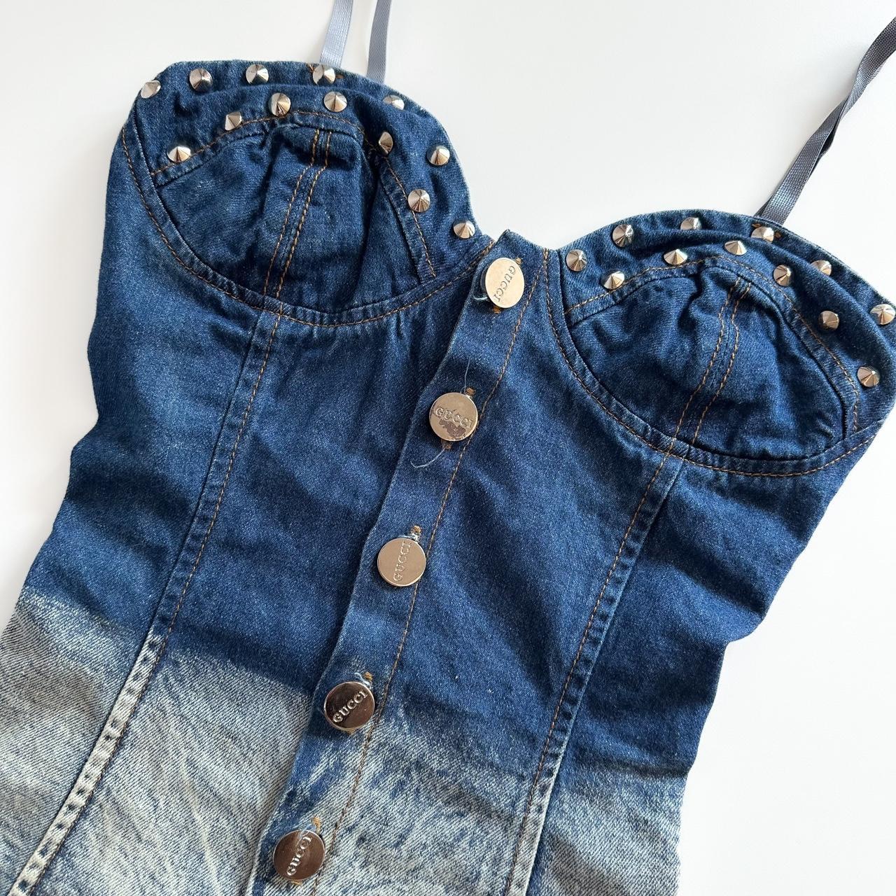 Gucci Corset Jeans Top